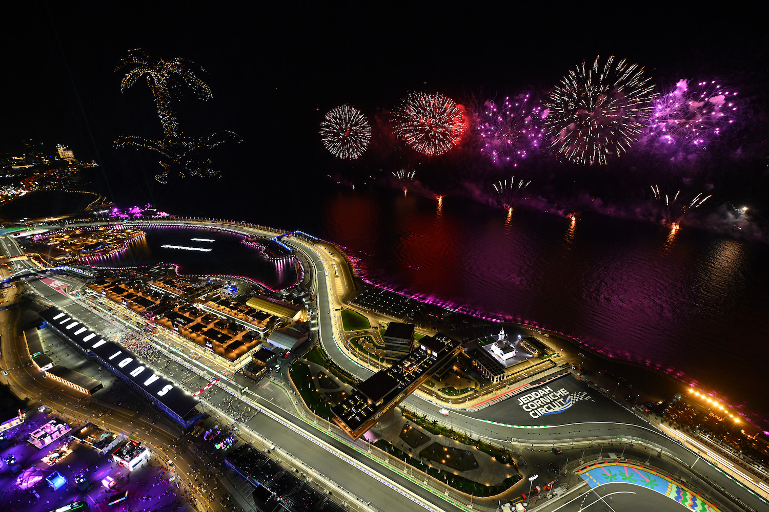 Saudi Arabia Night F1 Race