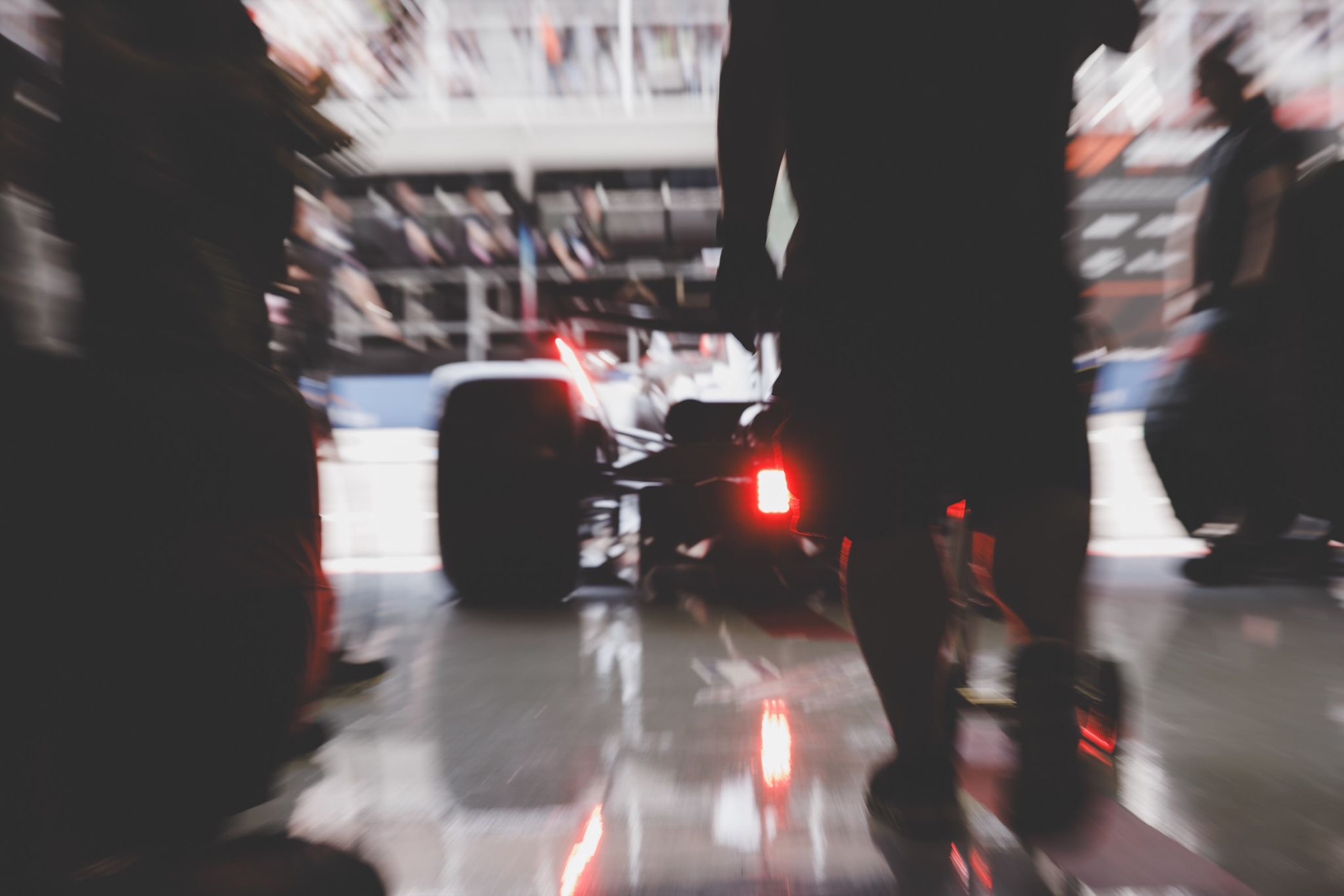 Formula 1 garage exit · elite motorsport as a strategic platform